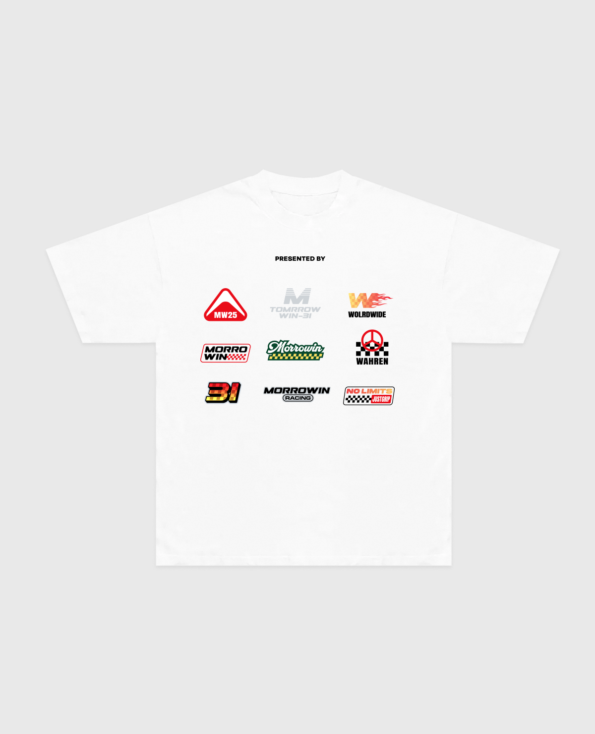 MW Racing white T-shirt S25
