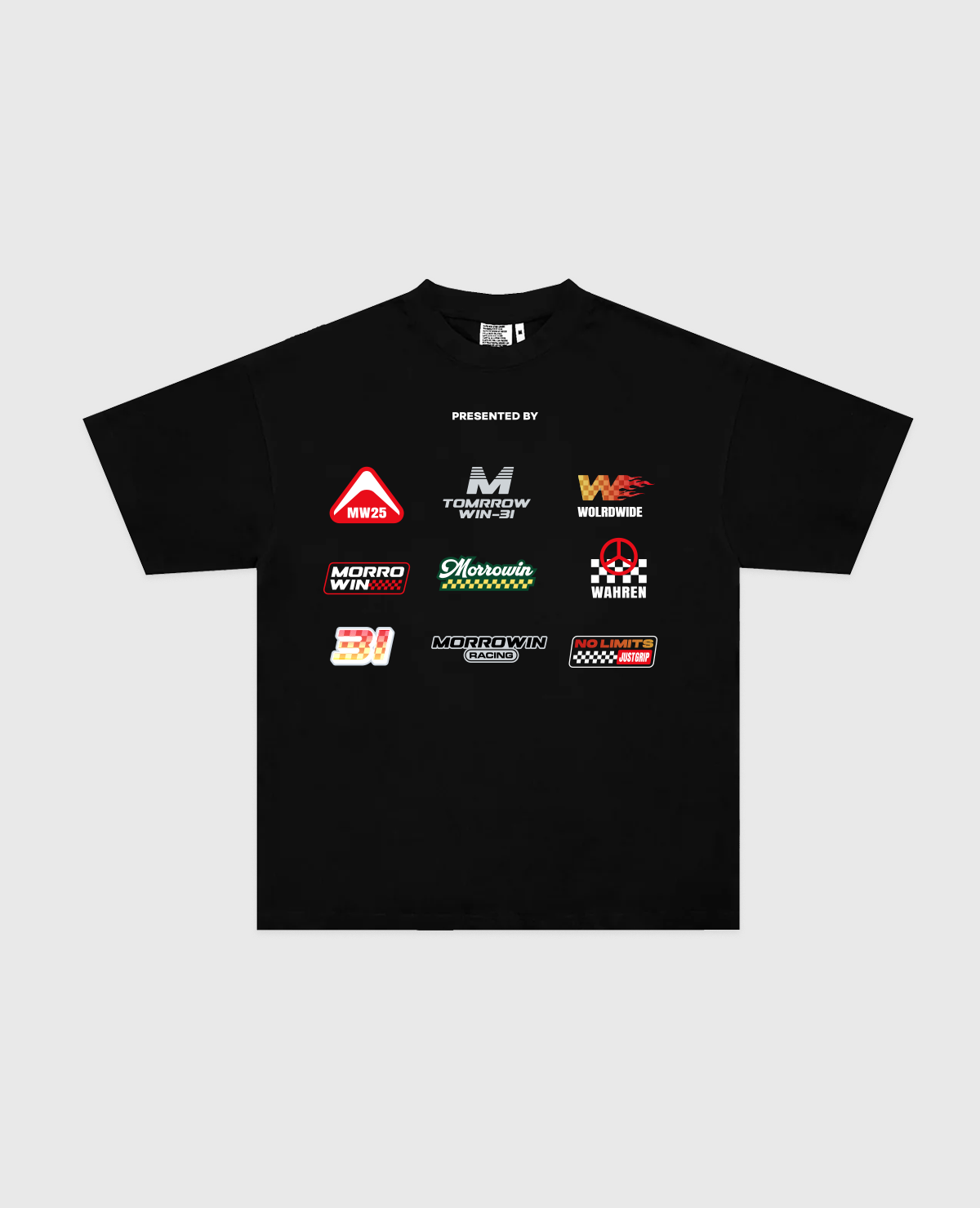 MW Racing Black T-shirt S25